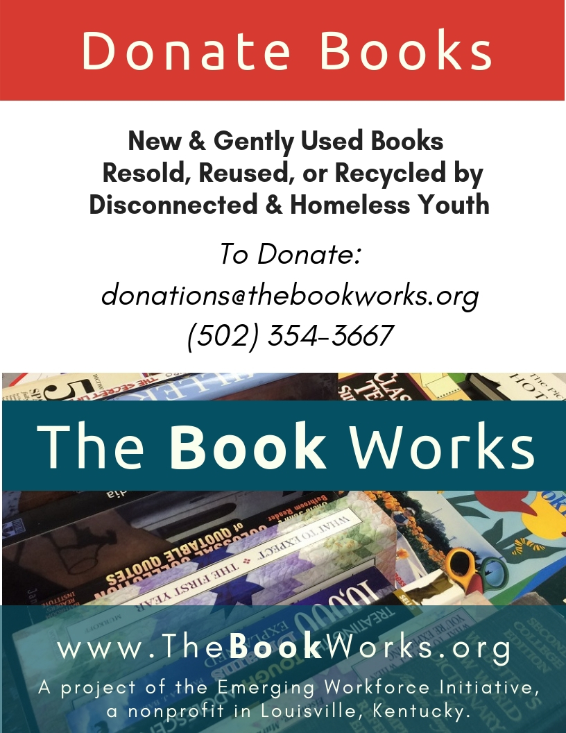 Poster for Book Drive GENERAL – The Book Works